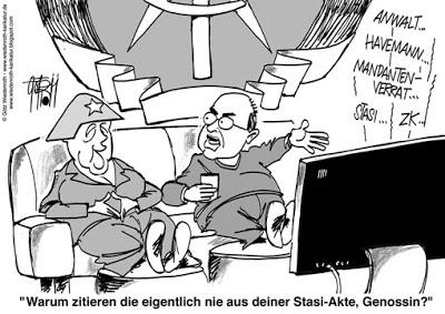 Täglich grüßt das Murmeltier: Gysi und die Stasi