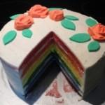 Meine Geburtstagstorte: Birthday-Rainbow-Cake