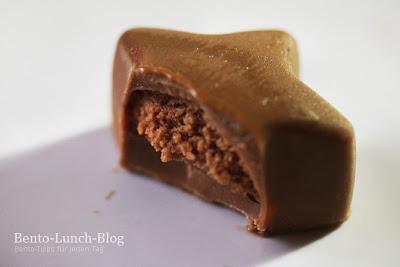 Niedliche Schokolade gefüllt mit Himbeerquark & Zimt-Mascarpone