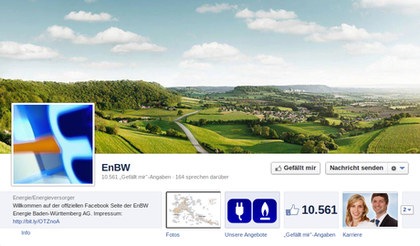 Coverbild facebook von EnBW