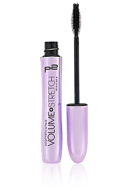 sophisticated volume + stretch mascaras