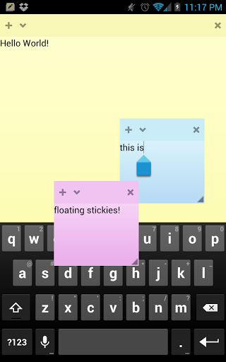 Floating Stickies – Platziere deine Notizen frei auf dem Homescreen deines Android Phone