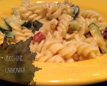 ZUCCHINI CARBONARA