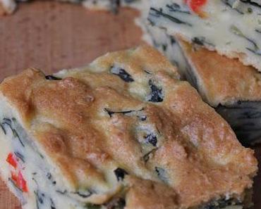 Pazili Biberli Misir Ekmegi/ Maisbrot mit Mangold und Peperoni