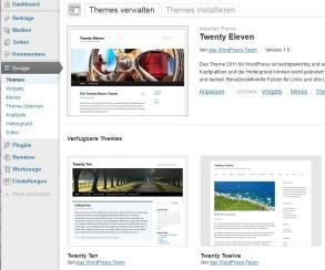 5. Teil: Zum erfolgreichen Blog – Themes