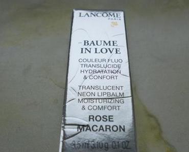 Lancôme Frühjahr 2013 Baume in Love "110 Rose Macaron"