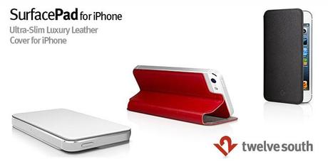 Twelve South SurfacePad: Super elegante iPhone 5 Schutzhüllen