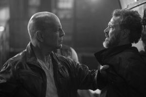 Bruce Willis mit Sebastian Koch