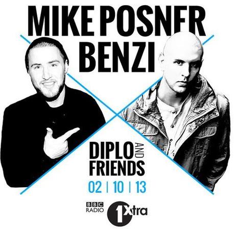 Benzi & Mike Posner – The Sexy Mixx (Diplo & Friends Mix) [Stream]