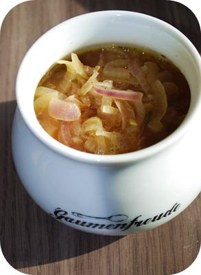 Soup of the day #3: Zwiebelsuppe