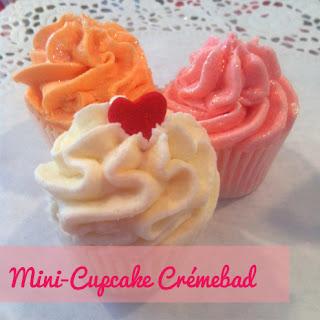{frisch gemacht} vegane Mini-Cupcake Crémebäder