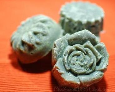 Lavendel-Amber Steinblumen