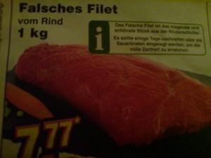 Falsches Filet vom Rind – der Pferdefleischskandal