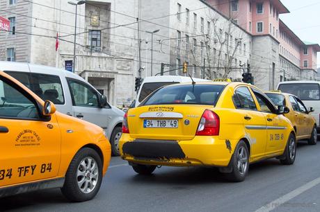 Taxi in Istanbul