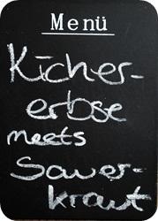 Soup of the day #6: Kichererbse + Sauerkraut