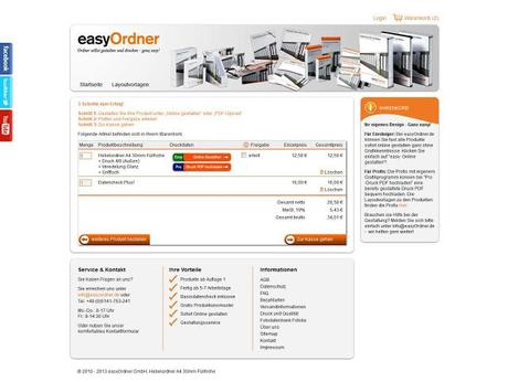 Produkttest/Shopempfehlung: Ordner gestalten bei EasyOrdner