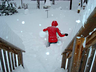 Richtig viel Schnee in Canada