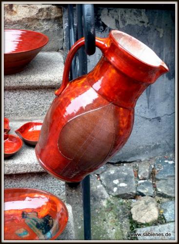 Rote Keramik