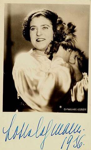 Lotte Lehmann 1936