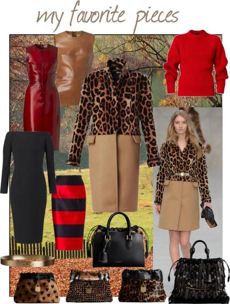 Burberry - my favorite pieces winter 2013