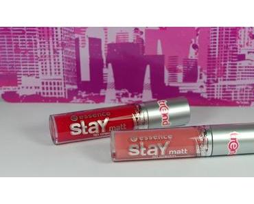 Neue STAY MATTE Lip Creams von ESSENCE