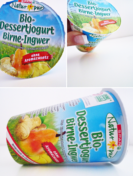 [Getestet] Spar Natur Pur Bio-Dessertjoghurt Birne-Ingwer