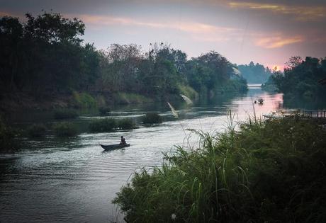 Don Det – Hängematte im Mekong