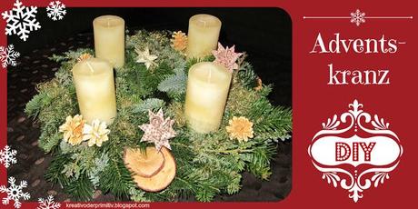 Adventskranz stecken ist nicht schwer