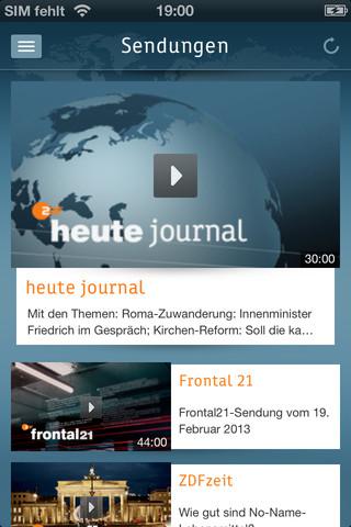 ZDFheute bringt heute und heute journal als kostenlose iPhone App