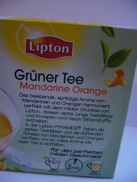 Tea of the Day | Lipton Mandarine Orange
