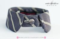 Upcycling Krawattenkragen von artis4fashion