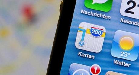 Apple verbesserte Kartenmaterial in Deutschland