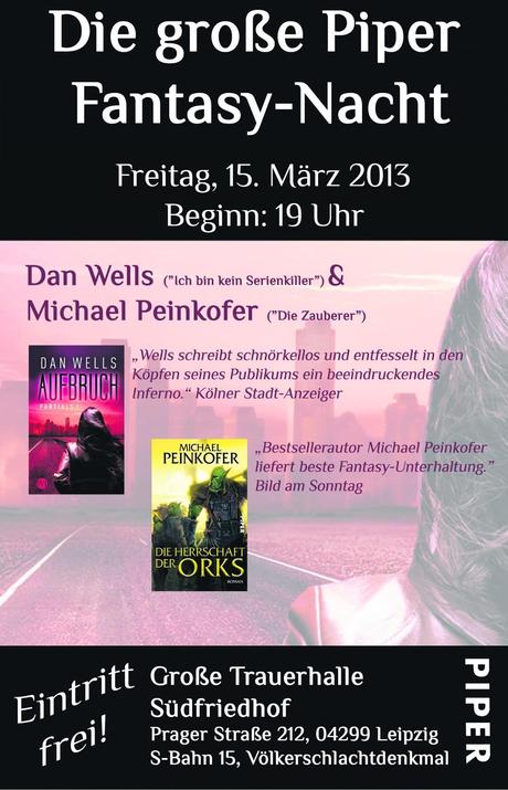 Die große Piper Fantasy-Nacht zur Leipziger Buchmesse 2013