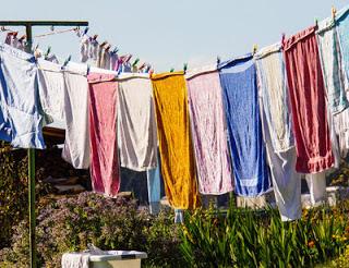 Wäsche waschen und Umweltbewusstsein