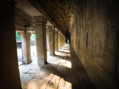 Siem Reap und Angkor Wat ganz in Dunkel