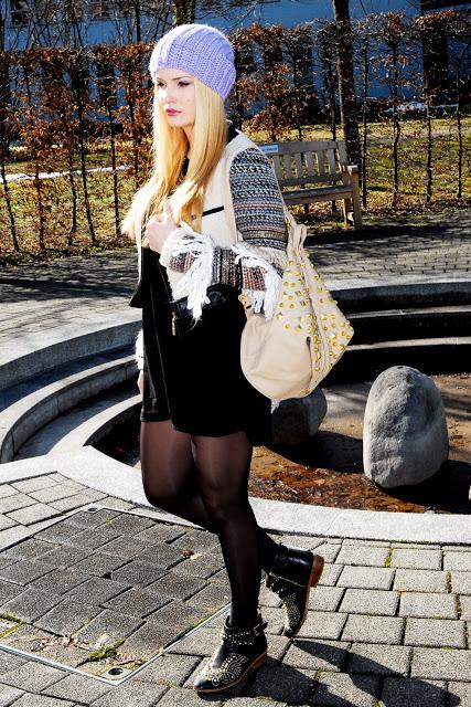 Friday to go: Boho jacket and studded backpack