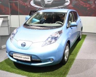 Europaversion des Elektroautos Nissan Leaf