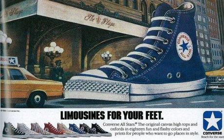 Converse Print Kampagne Spring 1985 - Limousines for your feet ...