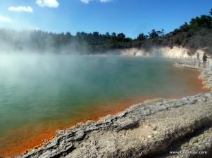 Was für ein Gestank – geothermales Gebiet rund um Rotorua