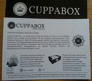 Boxenfieber - Cuppabox Februar