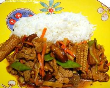 Schweinefleisch süß-sauer