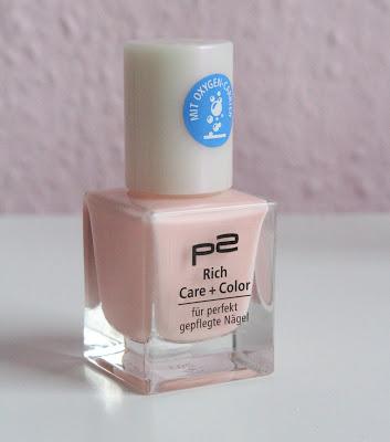 Tipp: p2 Rich Care + Color für perfekt gepflegte Nägel - 050 So Soft