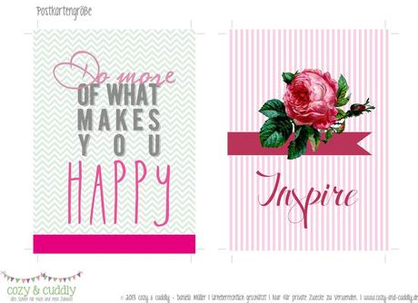 Do more of what makes you happy- printable, freebie