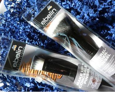 2 der neuen Ebelin Pinsel im Test-Mineral-Puder Pinsel & Make-Up Concealer Pinsel