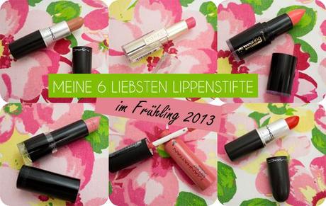 Beauty: 6 Lipstick Trend-Colours for Spring/Summer 2013