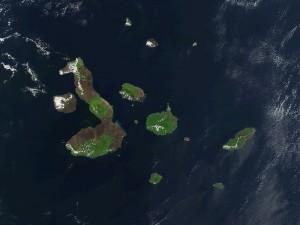 Galapagos Satellitenaufnahme