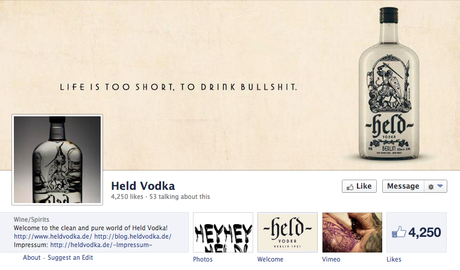 Held Vodka Facebook