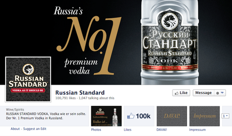 Russian Standard Facebook