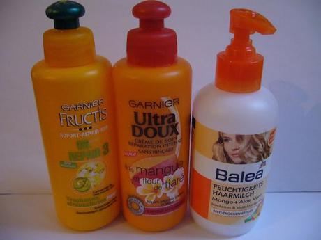 Haarpflege für trockene Haare | Balea Haarmilch & Garnier Sofort Kur