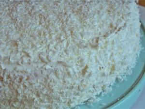 Schneeflockentorte: Eine Torte mit Kokosflocken, nicht nur im Winter